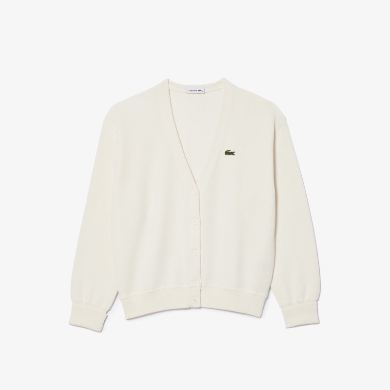 Женский кардиган Lacoste из органического хлопка