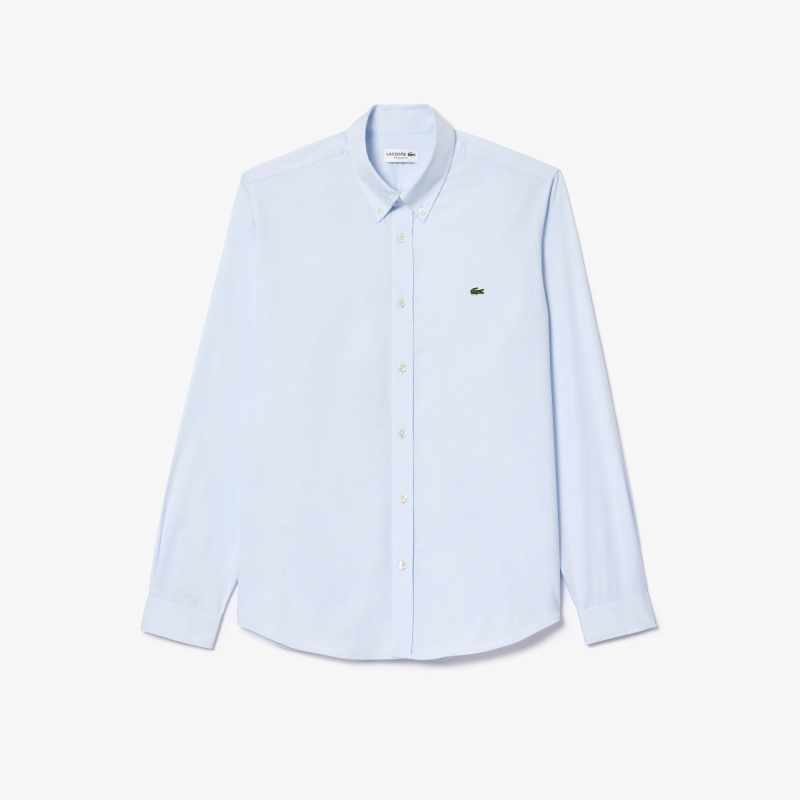 Мужская хлопковая рубашка Lacoste