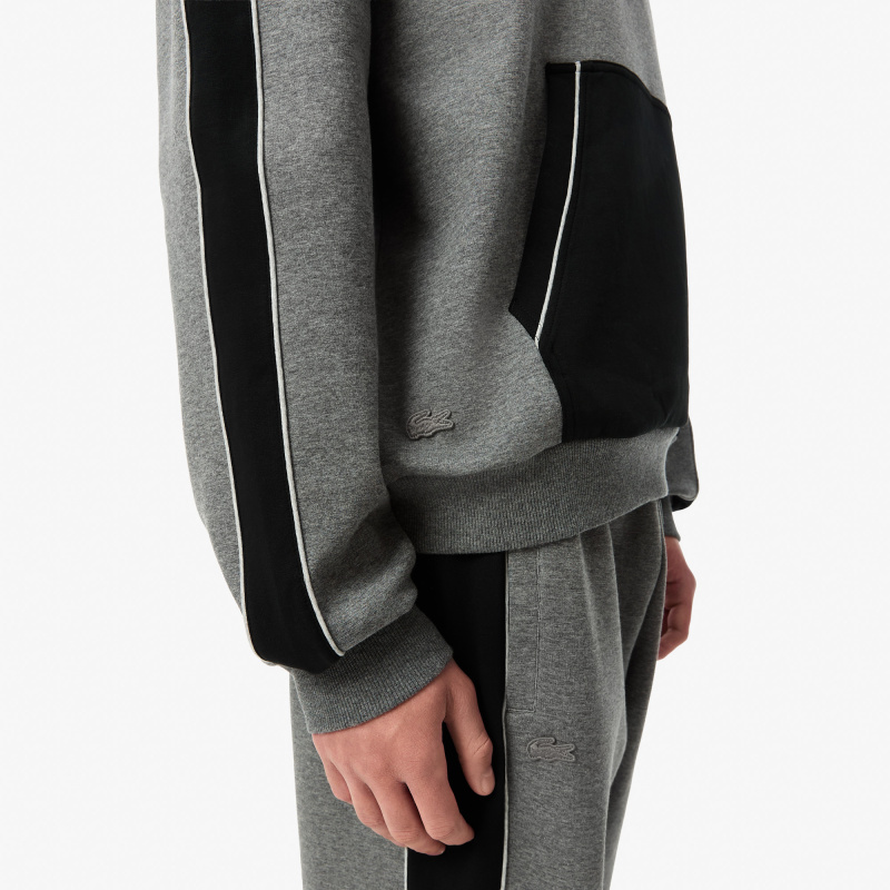 Мужской хлопковый свитшот Lacoste свободного кроя