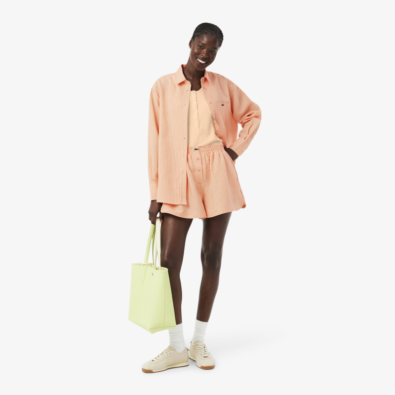 Женские шорты Lacoste из льна