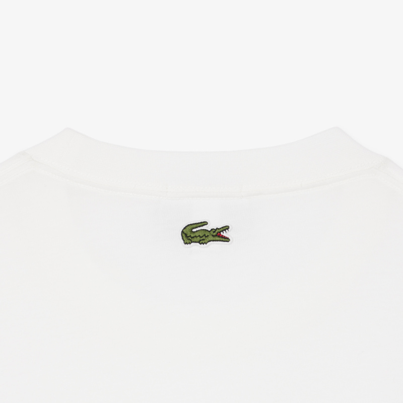 Хлопковая футболка Lacoste