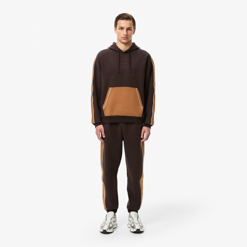 Мужской хлопковый свитшот Lacoste свободного кроя