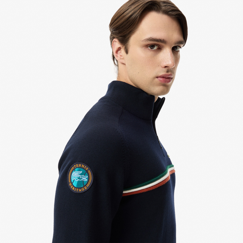 Мужской свитер Lacoste классического кроя