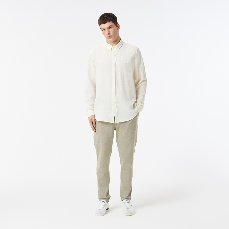 Мужская хлопковая рубашка Lacoste