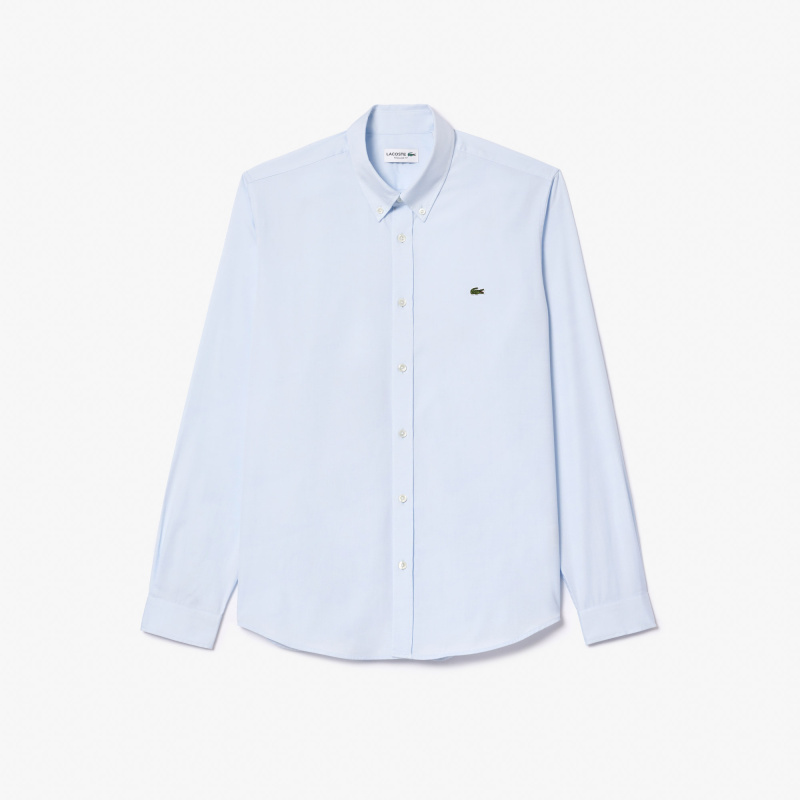 Мужская хлопковая рубашка Lacoste