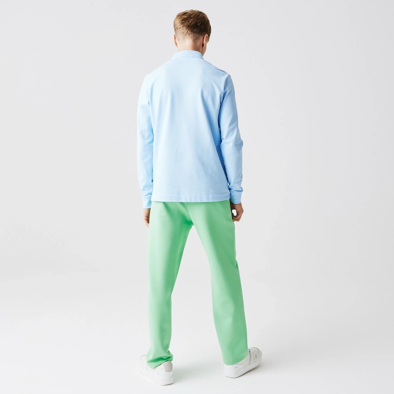Мужское поло Lacoste с длинными рукавами