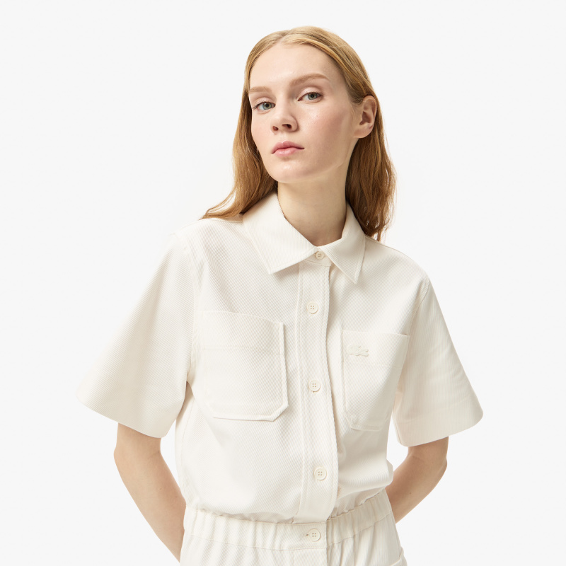 Женский комбинезон Lacoste классического кроя