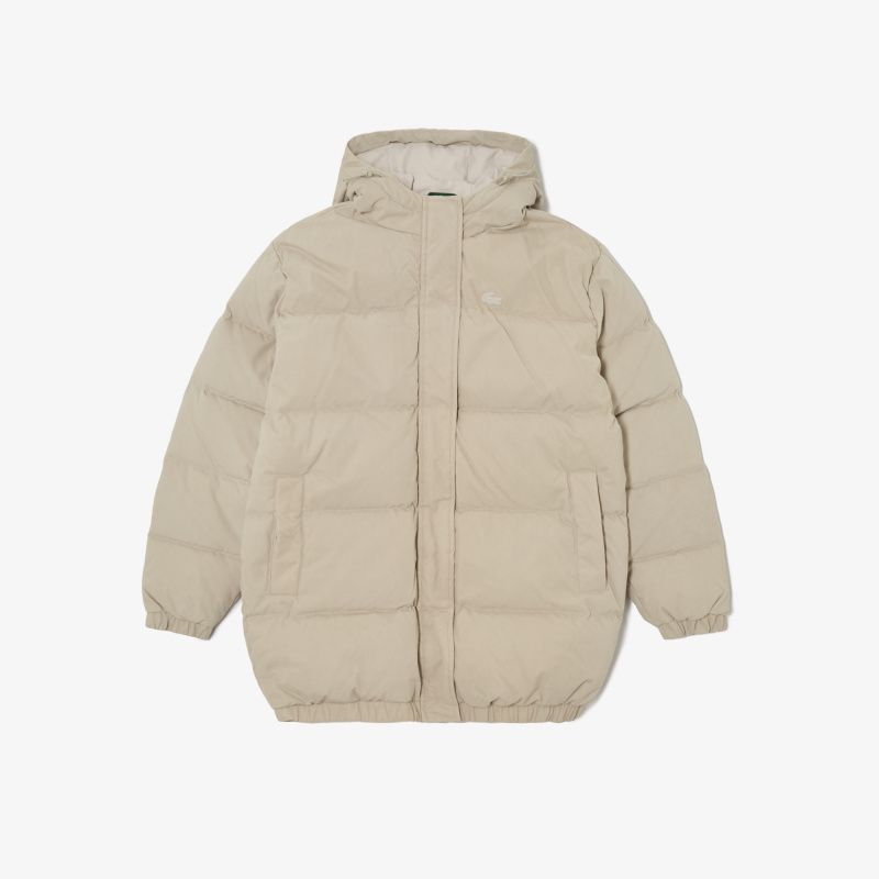 Женская куртка Lacoste с капюшоном