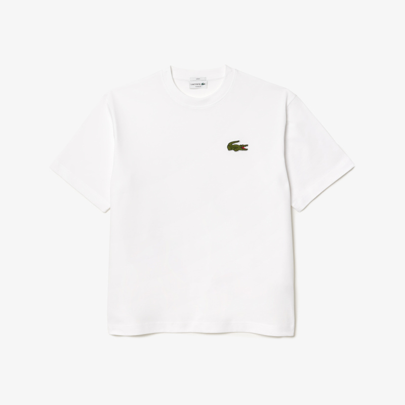 Хлопковая футболка Lacoste унисекс