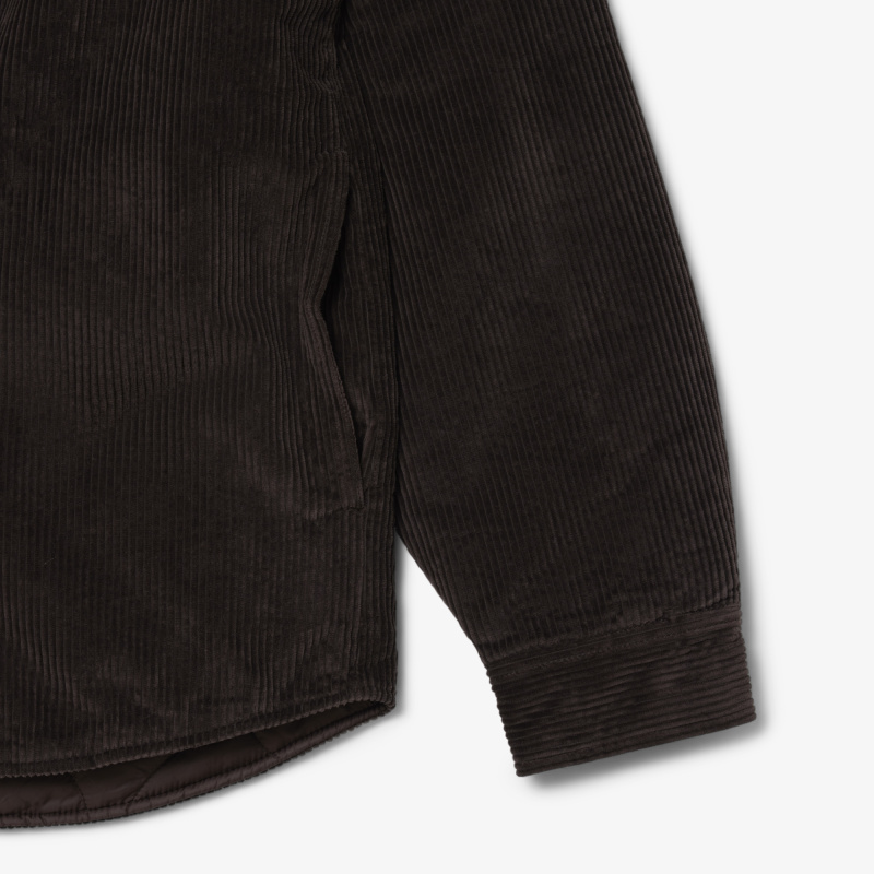 Мужская вельветовая верхняя рубашка Lacoste