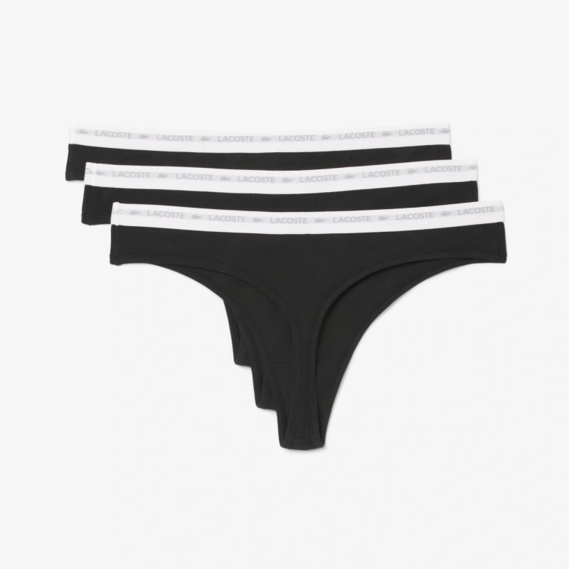 Женские трусы Lacoste из эластичного хлопка (3шт.)