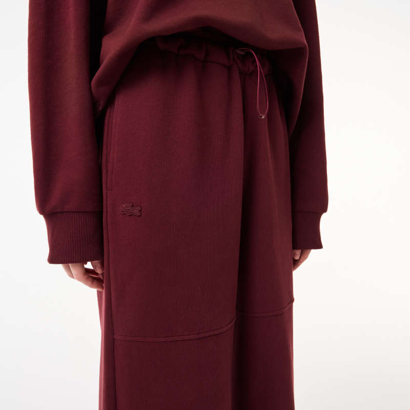 Женские прямые спортивные брюки Lacoste с высокой талией