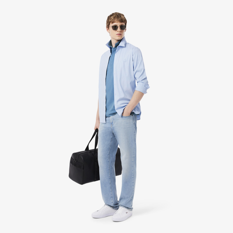 Мужское поло Lacoste PARIS стандартного кроя