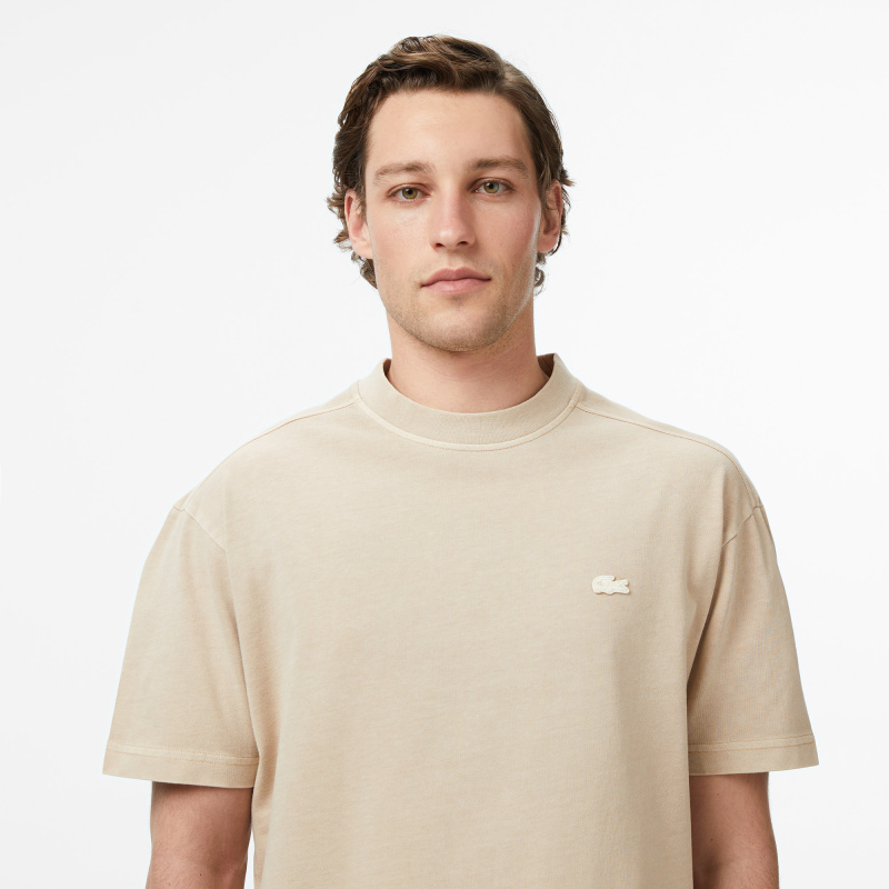 Мужская хлопковая футболка Lacoste