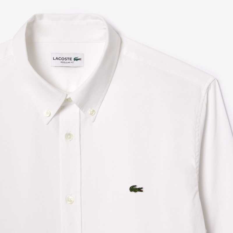 Мужская хлопковая рубашка Lacoste