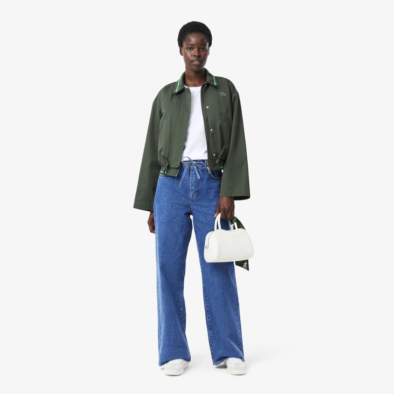 Женская футболка Lacoste из хлопка