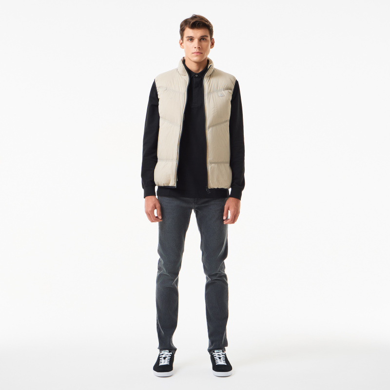 Мужской классический жилет Lacoste на молнии