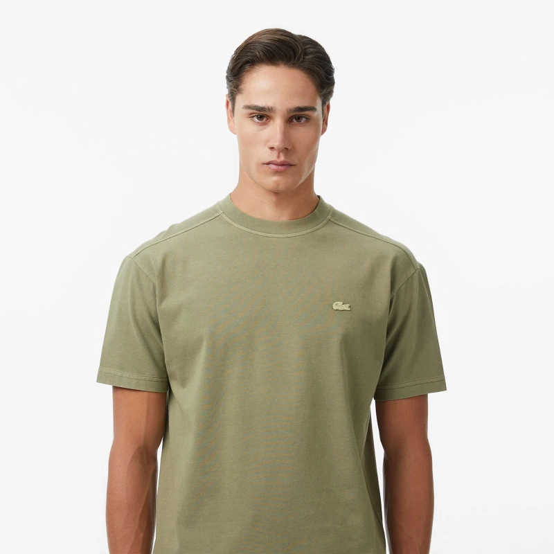 Мужская хлопковая футболка Lacoste