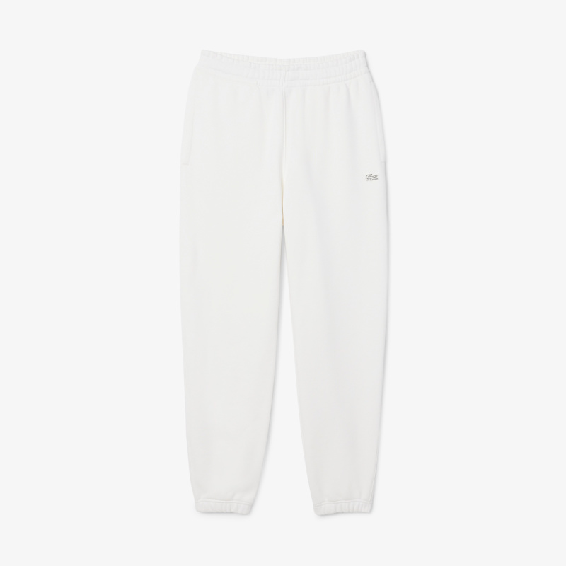 Спортивные хлопковые брюки Lacoste унисекс свободного кроя