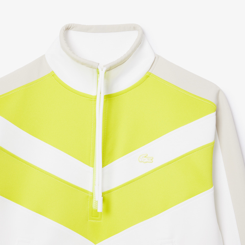 Женский свитшот Lacoste на молнии