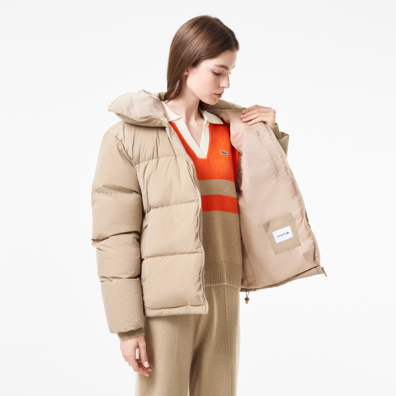 Женский пуховик Lacoste Quilted Puffer
