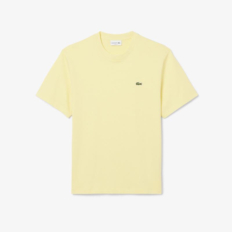 Мужская хлопковая футболка Lacoste с коротким рукавом