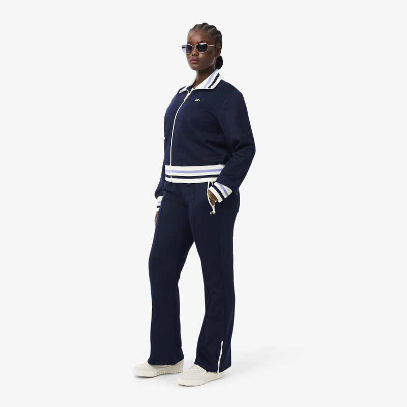 Женские спортивные брюки Lacoste с расклешенным кроем