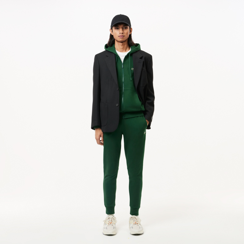 Мужская флисовая толстовка Lacoste на молнии