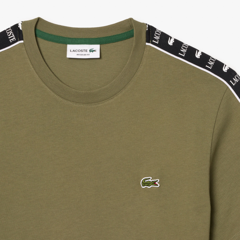 Мужская футболка Lacoste свободного кроя
