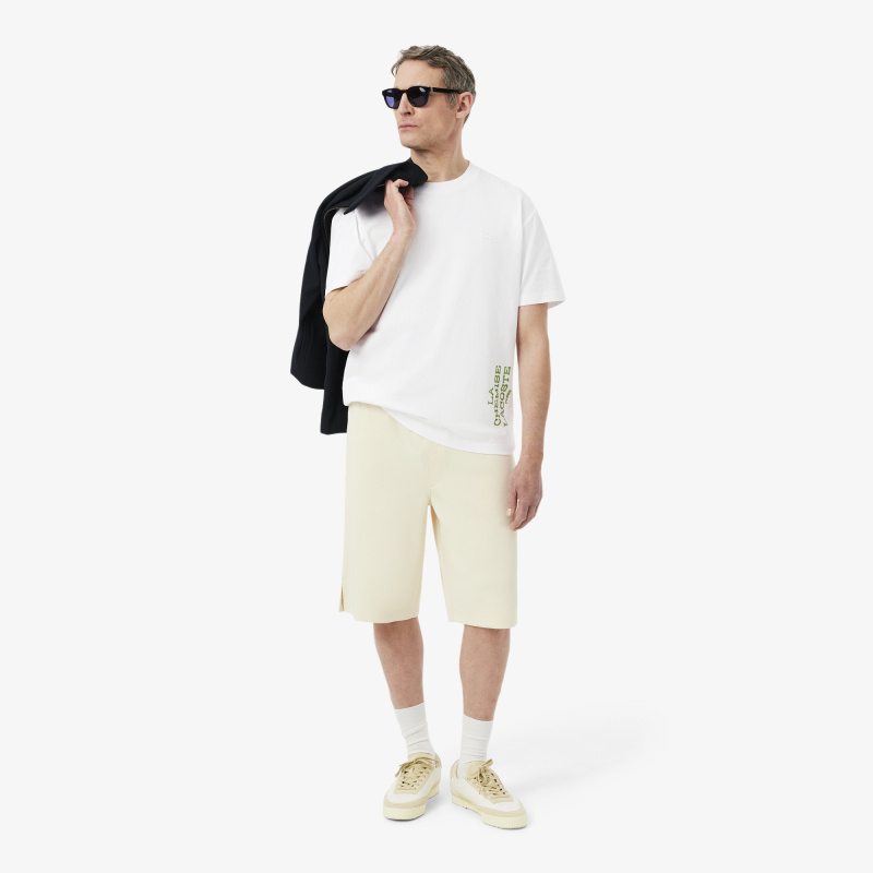 Мужская хлопковая футболка Lacoste