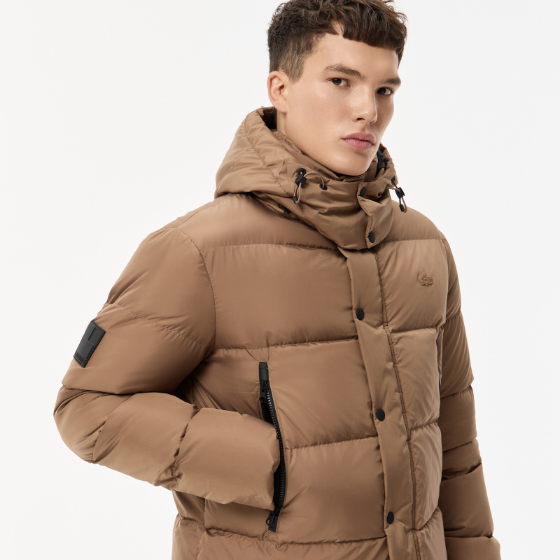 Мужская утеплённая куртка-парка Lacoste L!VE