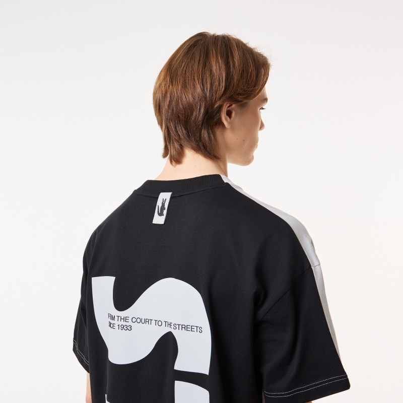 Мужская хлопковая футболка Lacoste