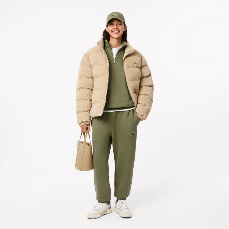 Толстовка Lacoste унисекс с молнией и высоким воротом