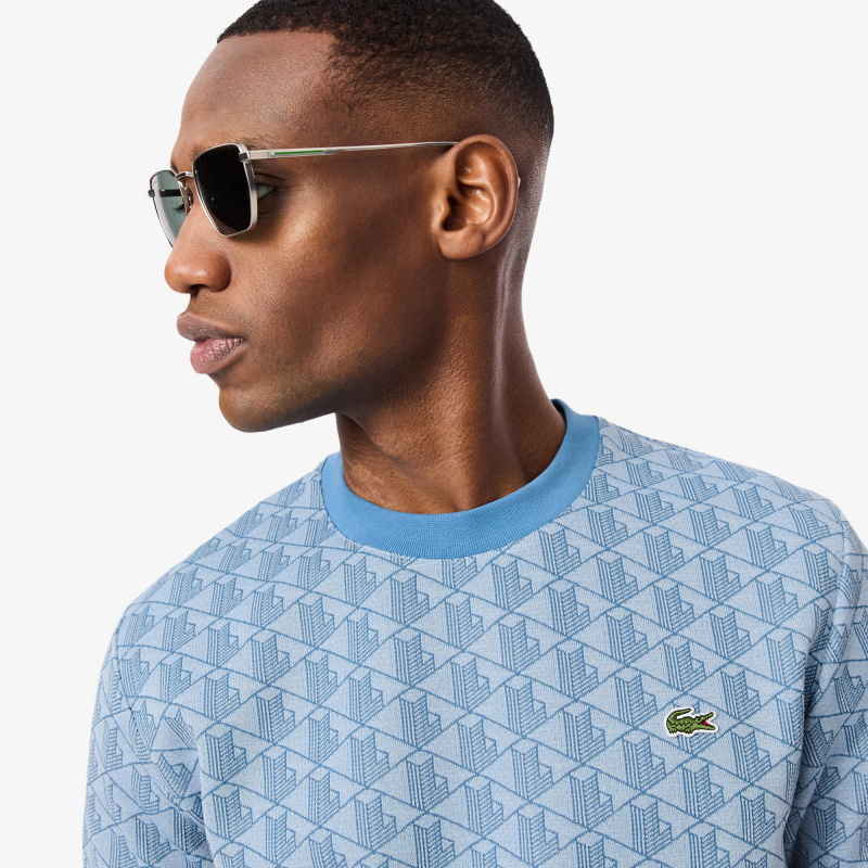 Мужская жаккардовая футболка Lacoste