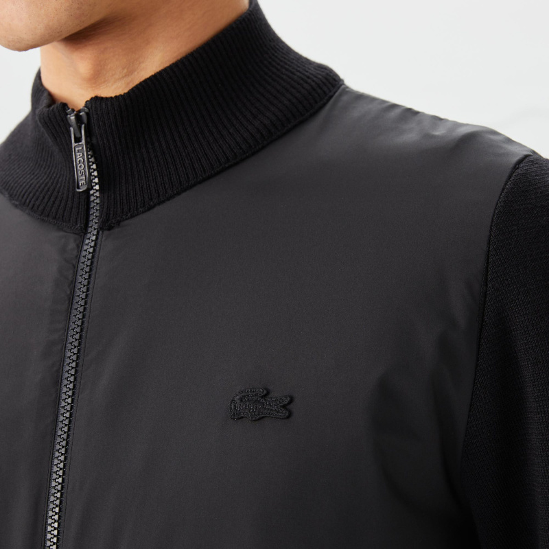 Мужской двусоставной свитер Lacoste Regular Fit на молнии