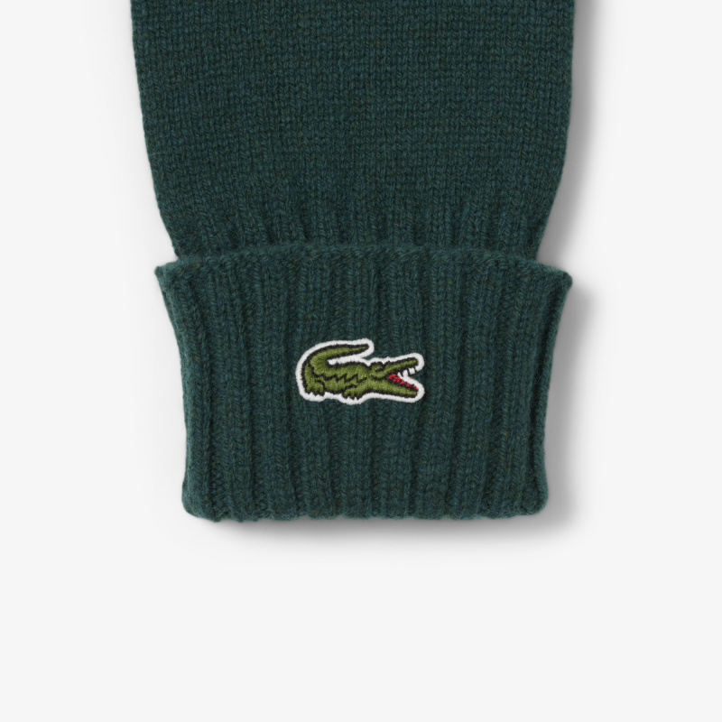 Шерстяные перчатки Lacoste унисекс