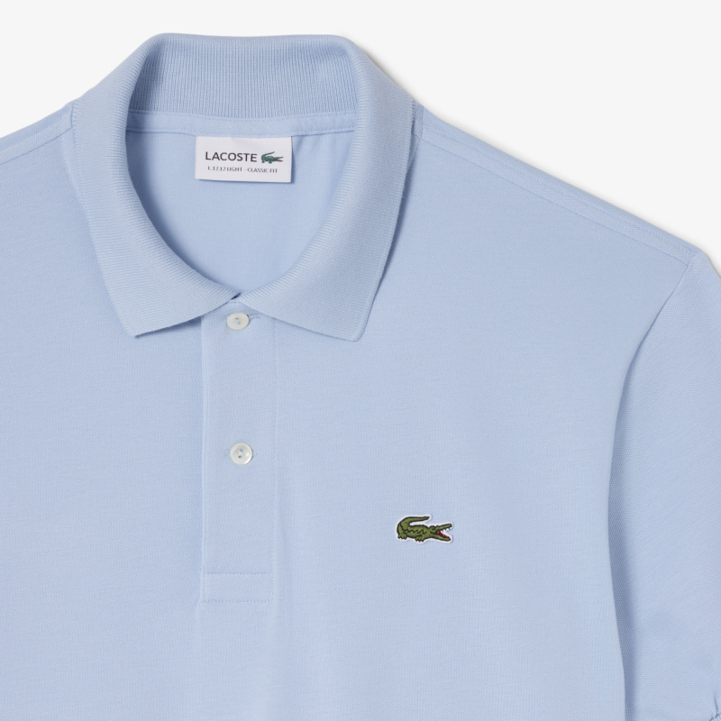 Мужское поло Lacoste из смеси эластичного органического хлопка
