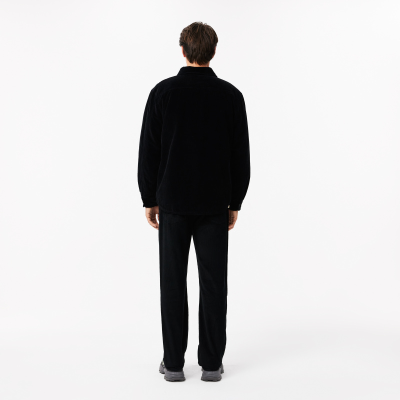 Мужские прямые вельветовые брюки Lacoste