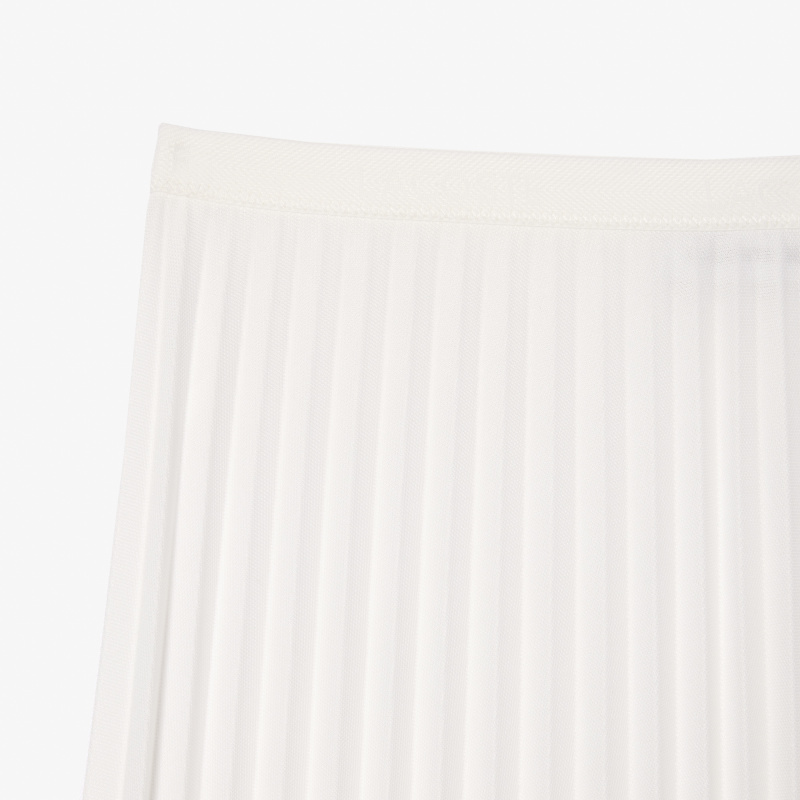 Женская плиссированная юбка Lacoste