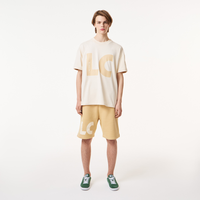 Мужская хлопковая футболка Lacoste