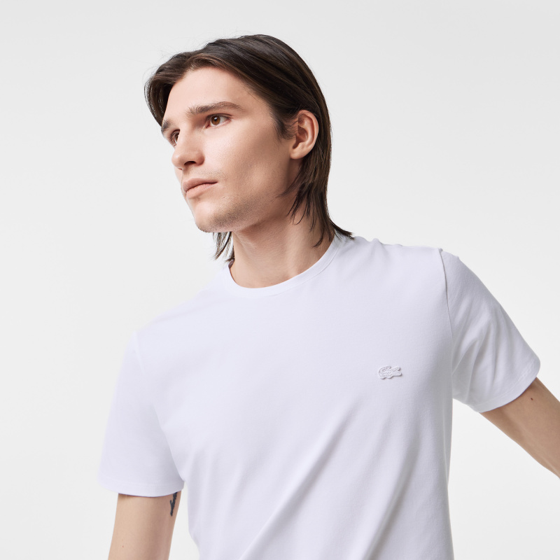 Мужская футболка Lacoste приталенного кроя