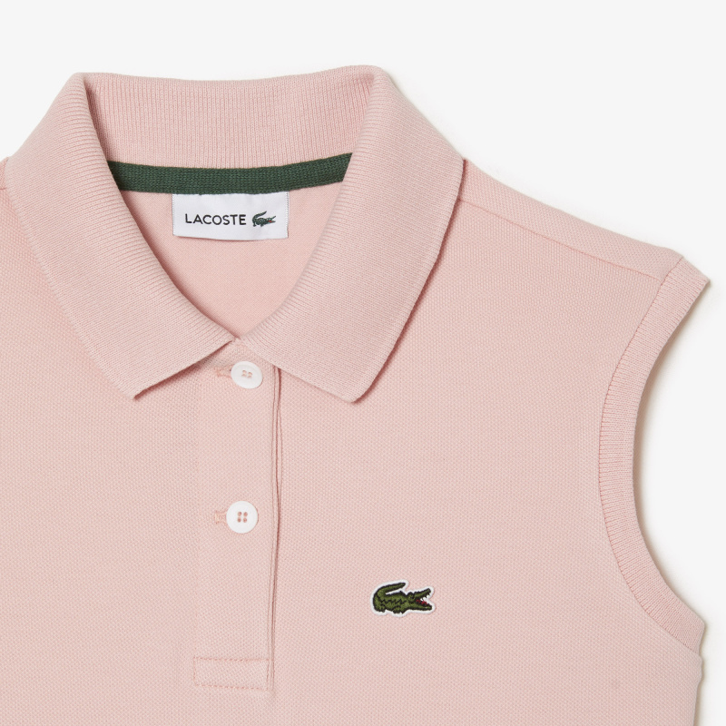 Детское платье - поло Lacoste Pleated