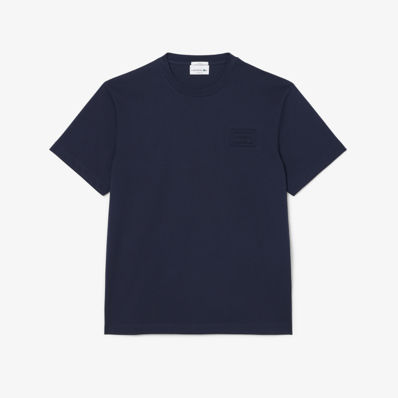 Хлопковая футболка Lacoste унисекс