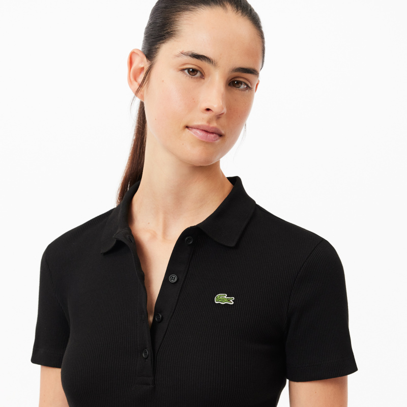 Женское поло Lacoste приталенного кроя из органического хлопка