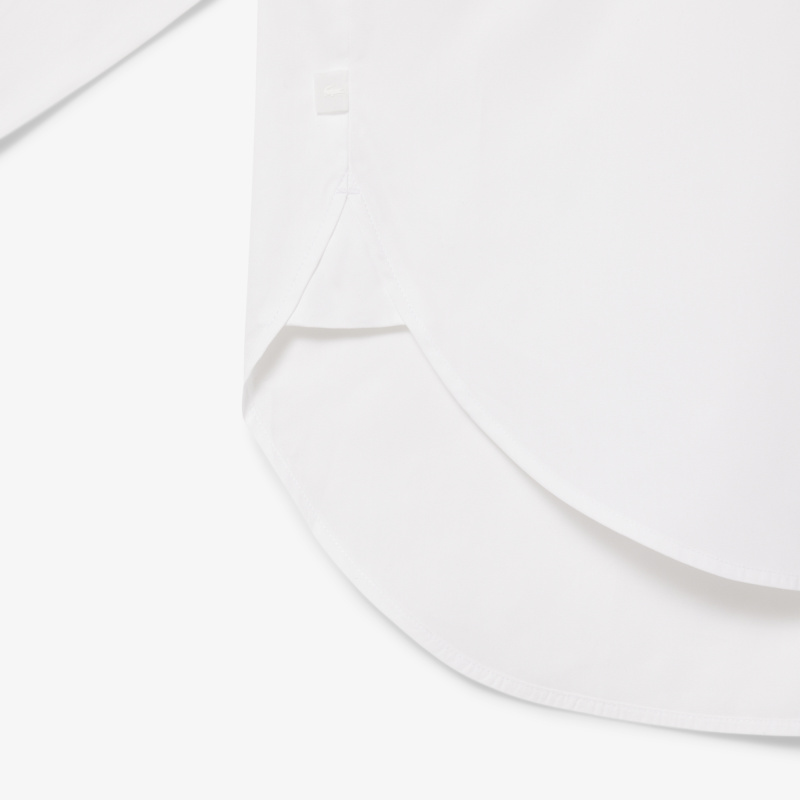 Женская рубашка Lacoste из хлопка