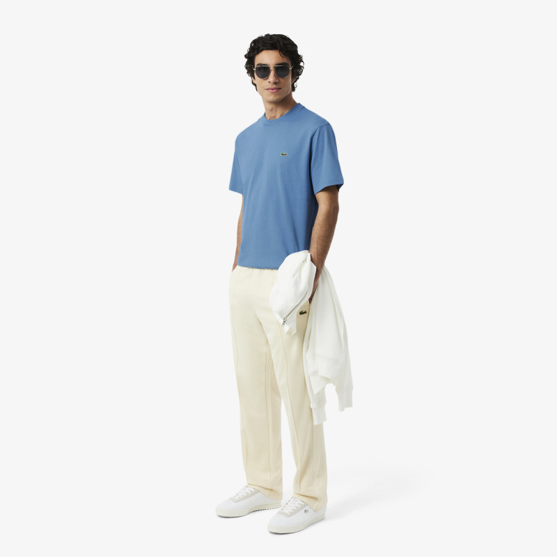 Мужская хлопковая футболка Lacoste с коротким рукавом