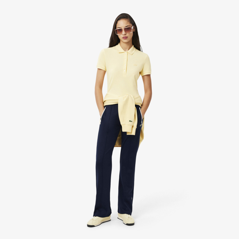 Женские спортивные брюки Lacoste с расклешенным кроем