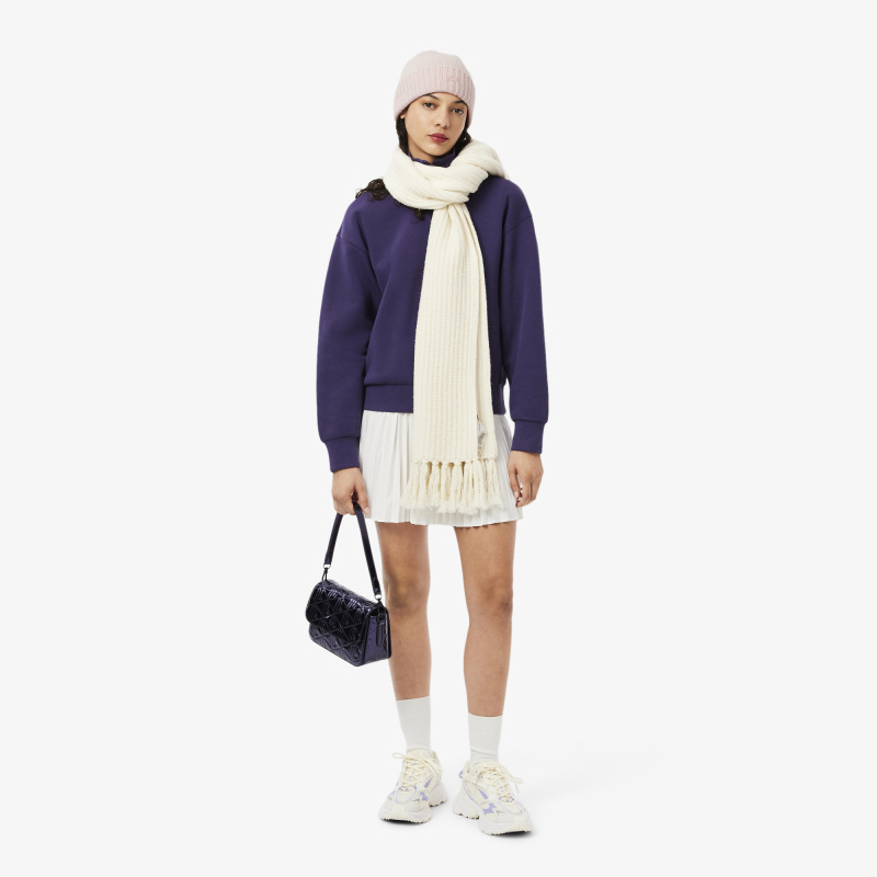 Вязаная шапка Lacoste