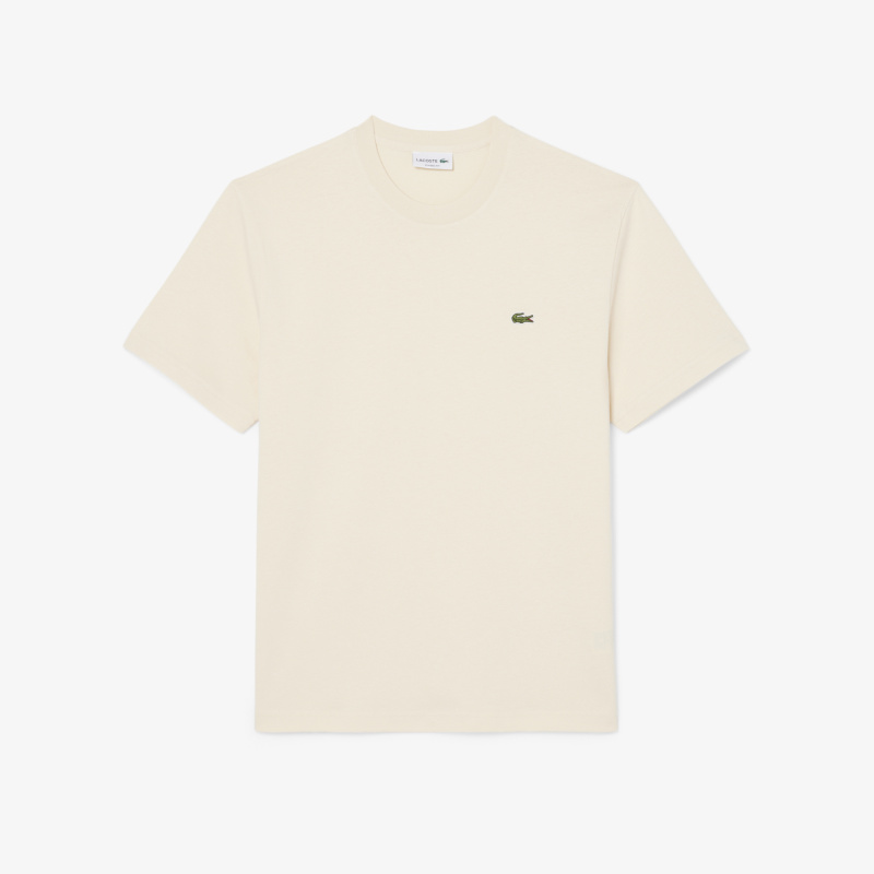 Мужская хлопковая футболка Lacoste с коротким рукавом