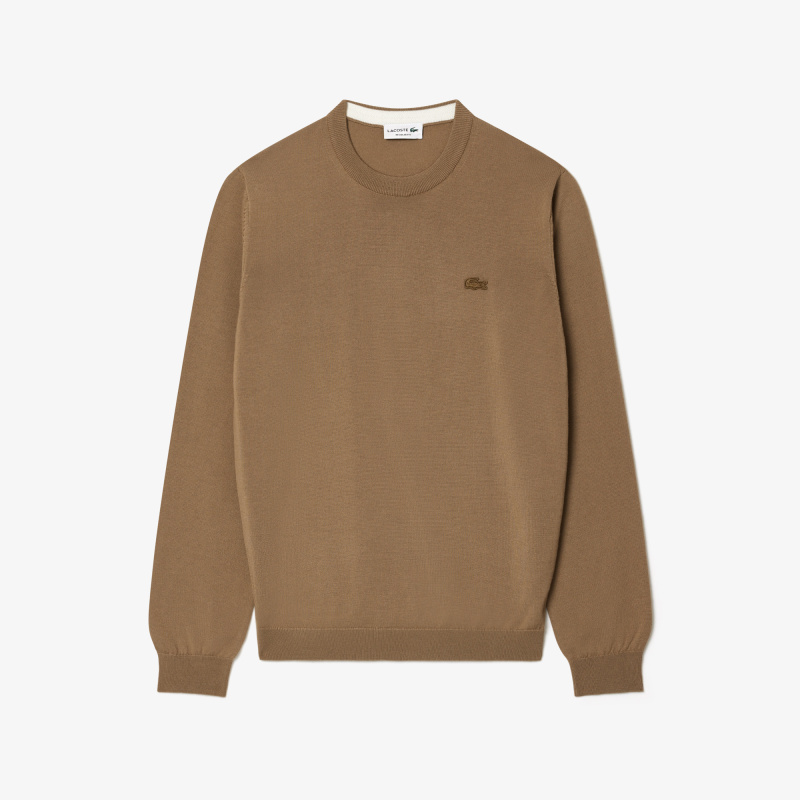 Мужской свитер Lacoste из шерсти мериноса